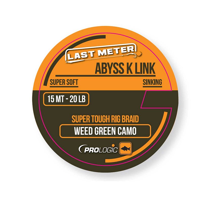 Prologic Šnúrka Abyss K Link Weed Green 15m